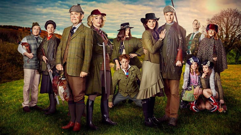 Backdrop from The Windsors