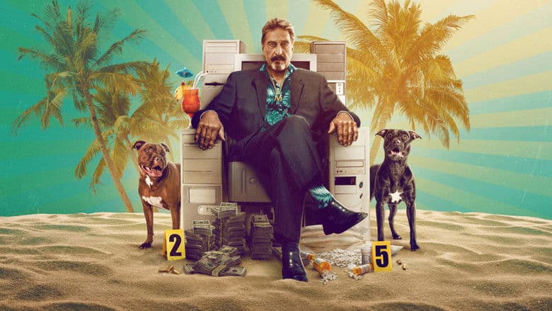 Backdrop from Running with the Devil: The Wild World of John McAfee
