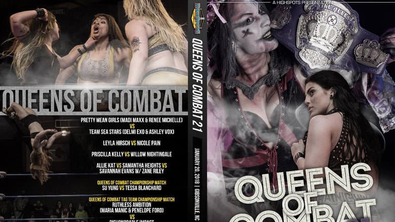 Backdrop from Queens Of Combat QOC 21