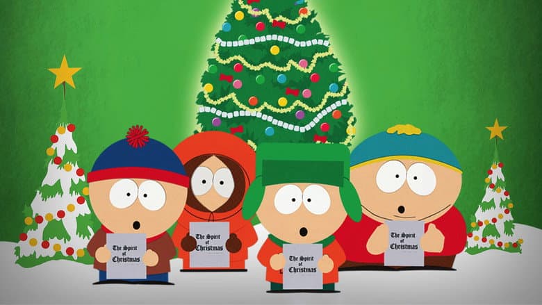 Backdrop from Christmas Time in South Park