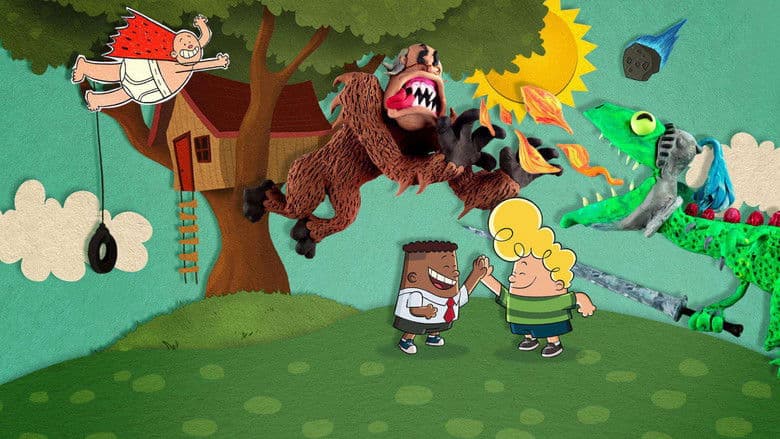 Backdrop from Captain Underpants Epic Choice-o-Rama