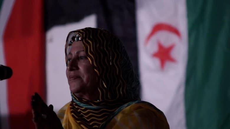 Backdrop from HAIYU: Rebel Singer Mariem Hassan and the Struggle for a Free Western Sahara