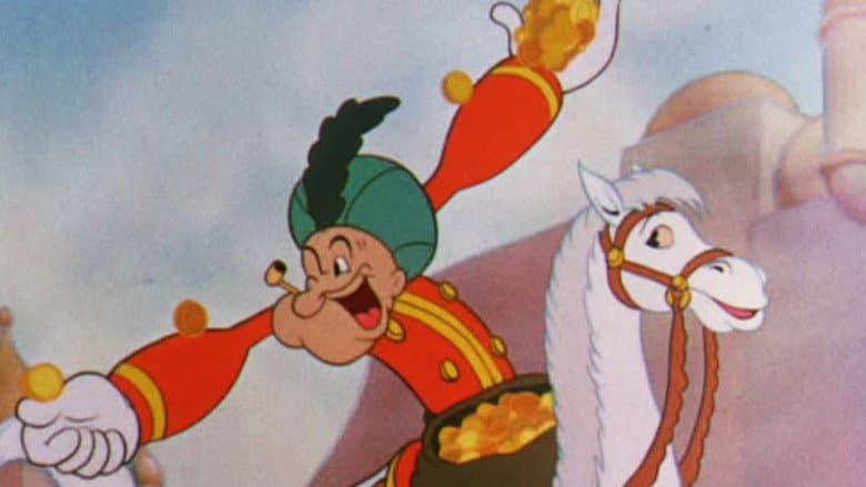 Backdrop from Aladdin and His Wonderful Lamp