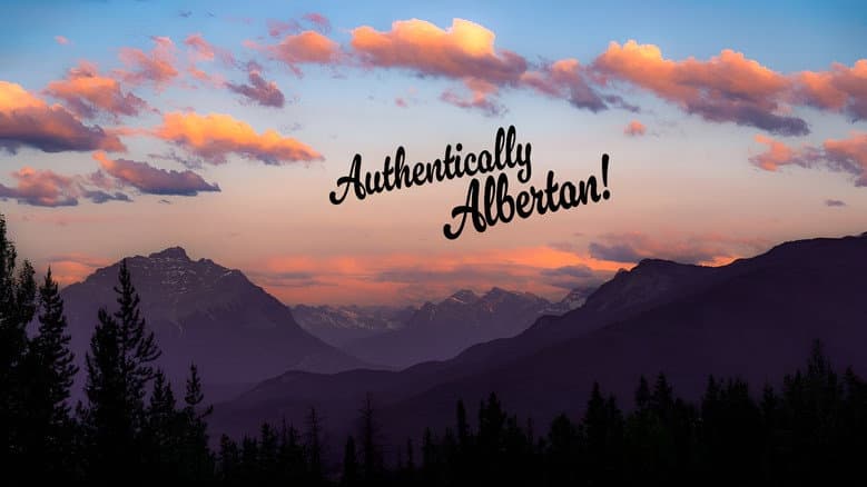 Backdrop from Authentically Albertan