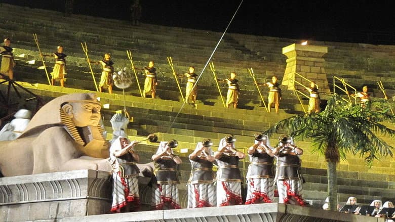 Backdrop from Aida
