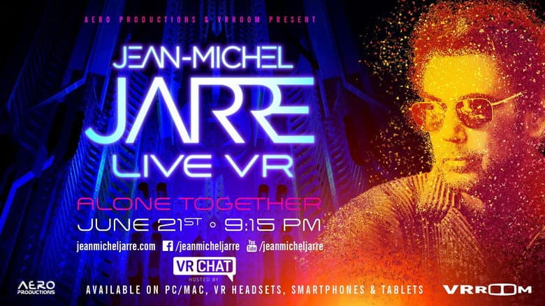 Backdrop from Jean-Michel Jarre - Alone together