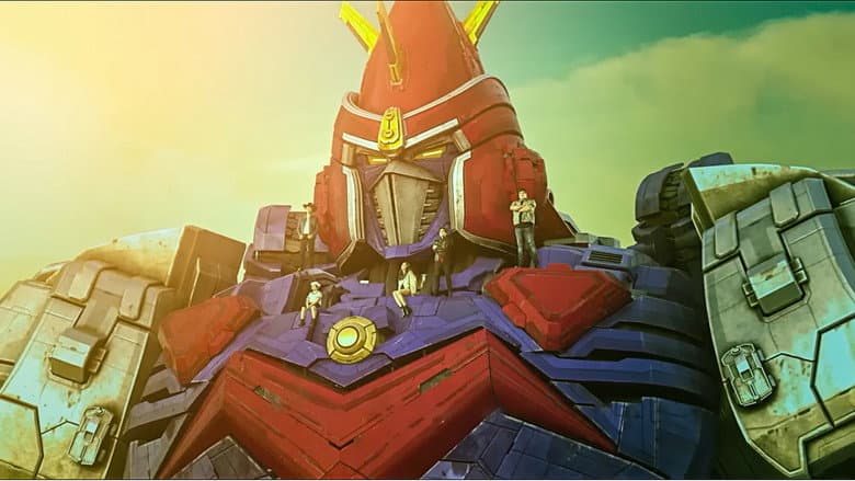 Backdrop from Voltes V Legacy Rise Armstrong Brothers