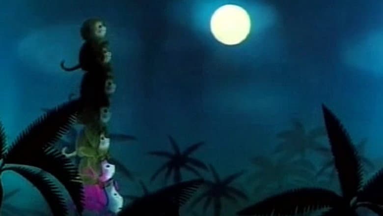 Backdrop from Monkeys Catch the Moon