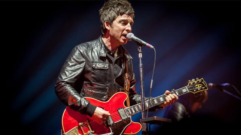 Backdrop from Noel Gallagher's High Flying Birds: Live in Paris 2015