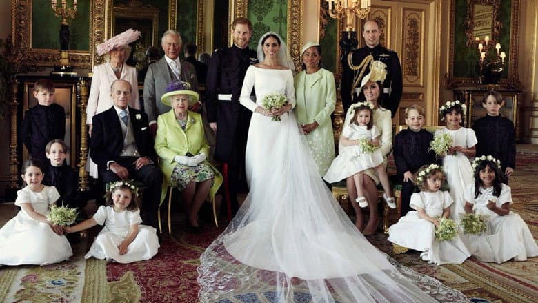 Backdrop from The Royal Wedding: HRH Prince Harry & Meghan Markle