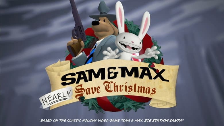 Backdrop from Sam & Max Nearly Save Christmas