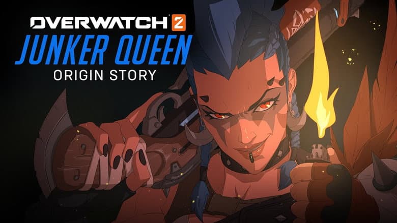 Backdrop from Overwatch: Junker Queen Origin Story