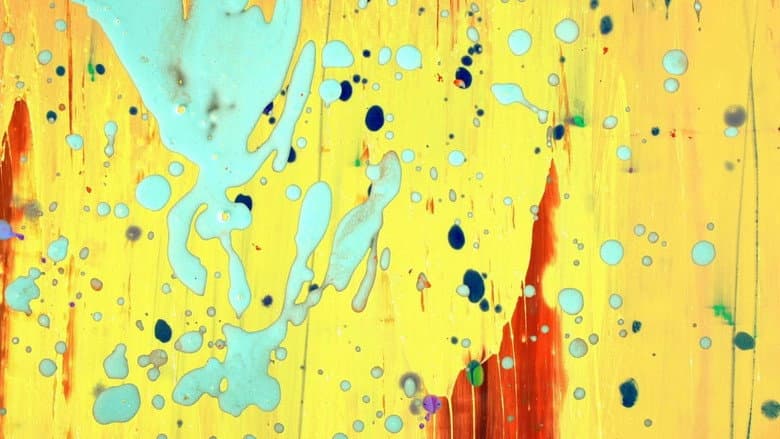 Backdrop from Paint Showers