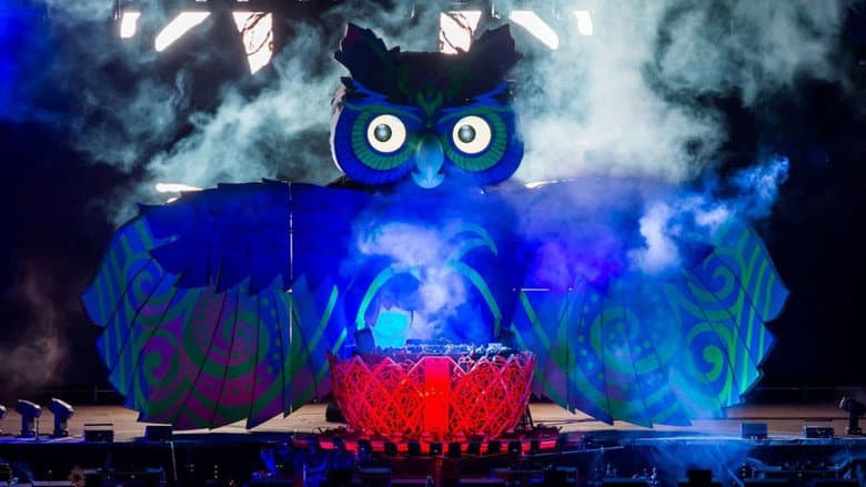 Backdrop from Under the Electric Sky