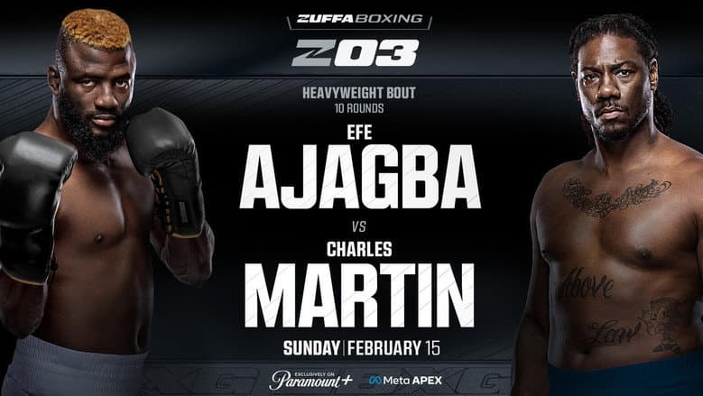 Backdrop from Efe Ajagba vs. Charles Martin