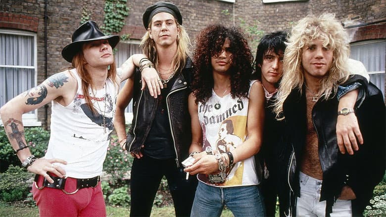 Backdrop from Guns N' Roses - Welcome to the Videos