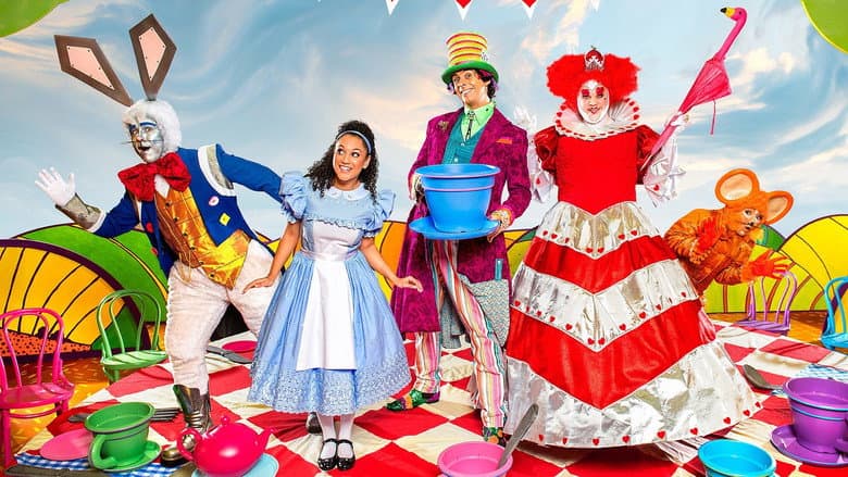 Backdrop from CBeebies Presents: Alice in Wonderland