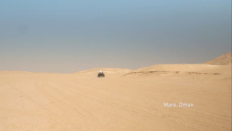 Backdrop from Mars, Oman