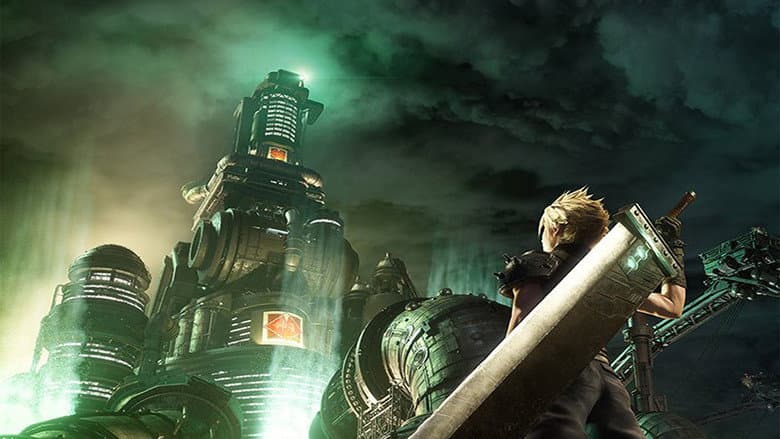 Backdrop from Reminiscence of Final Fantasy VII