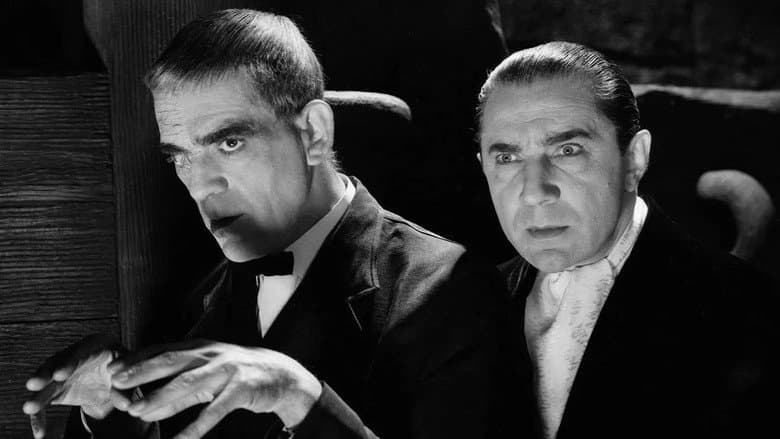 Кадр із фільму «A Good Game: Karloff and Lugosi at Universal»