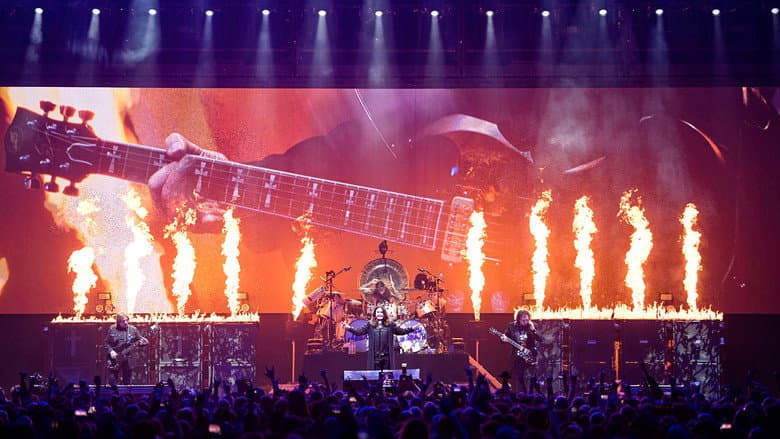 Backdrop from Black Sabbath: The End of The End