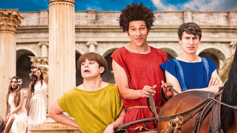 Backdrop from Plebs
