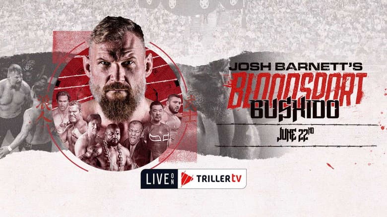 Backdrop from Josh Barnett's Bloodsport Bushido