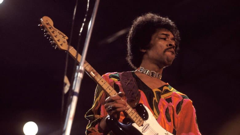 Backdrop from Jimi Hendrix at the Isle of Wight