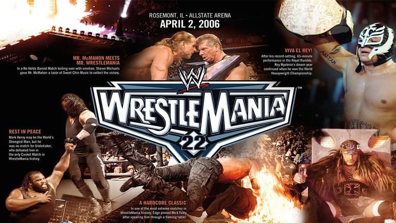 Backdrop from WWE WrestleMania 22