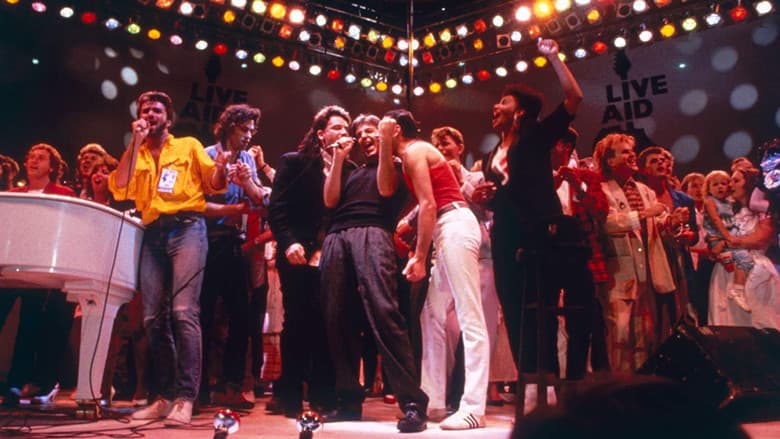 Backdrop from Live Aid