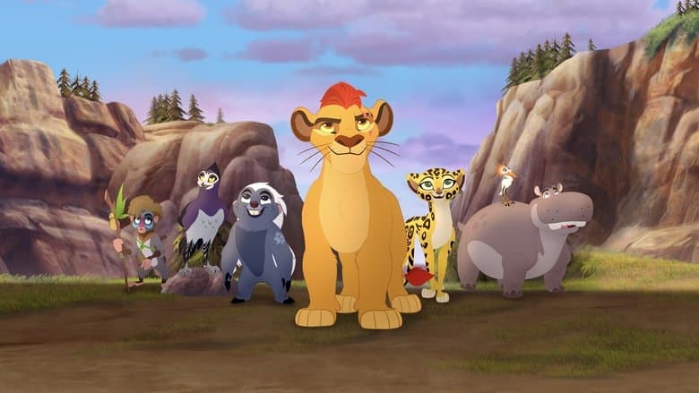 Backdrop from The Lion Guard