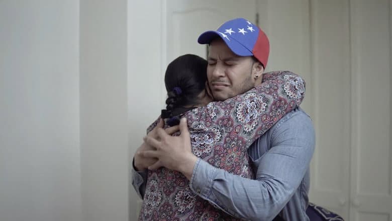 Backdrop from Far from Home: Venezuelan Exodus
