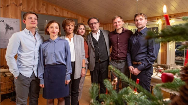 Backdrop from Weihnachten im Schnee