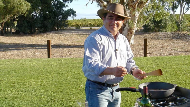 Backdrop from Robert Maklowicz's Culinary Travels