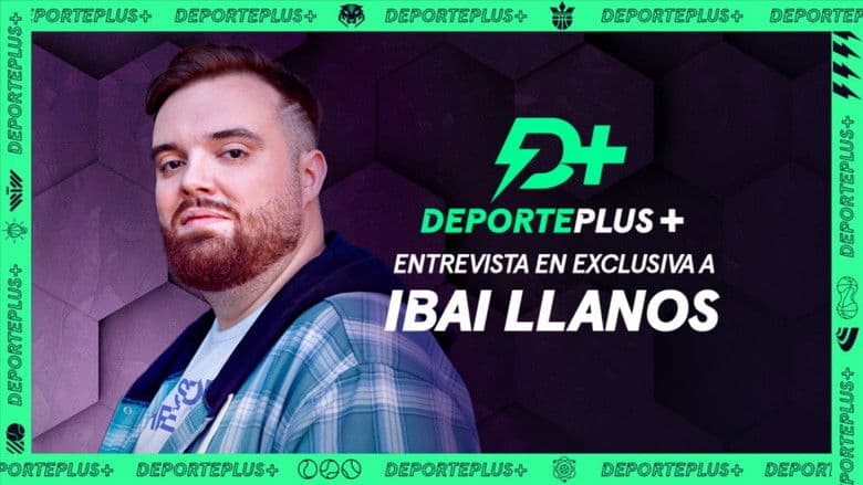 Backdrop from Deporte+ entrevista en exclusiva a Ibai Llanos