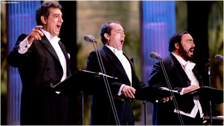 Backdrop from Three Tenors in Paris