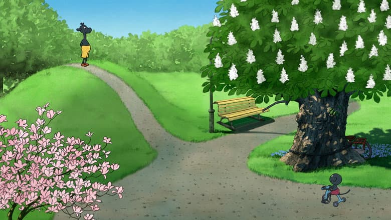 Backdrop from Giraffens cykel