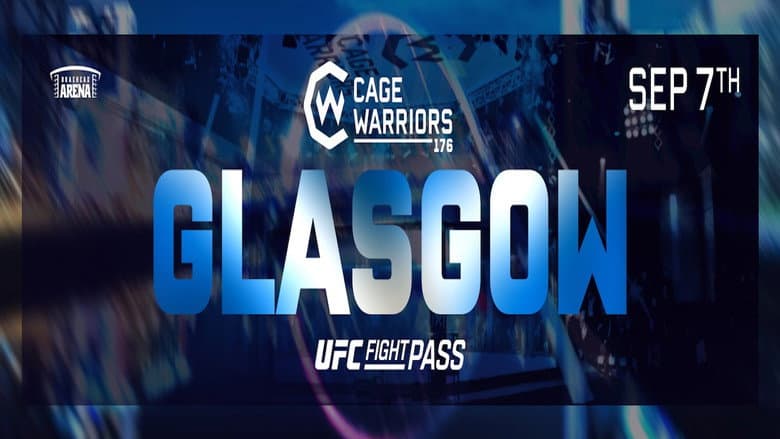 Backdrop from Cage Warriors 176: Glasgow