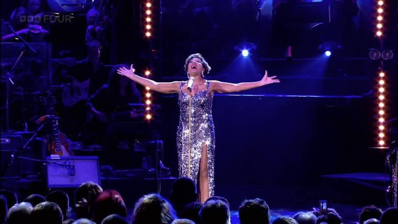 Backdrop from Dame Shirley Bassey: BBC Electric Proms
