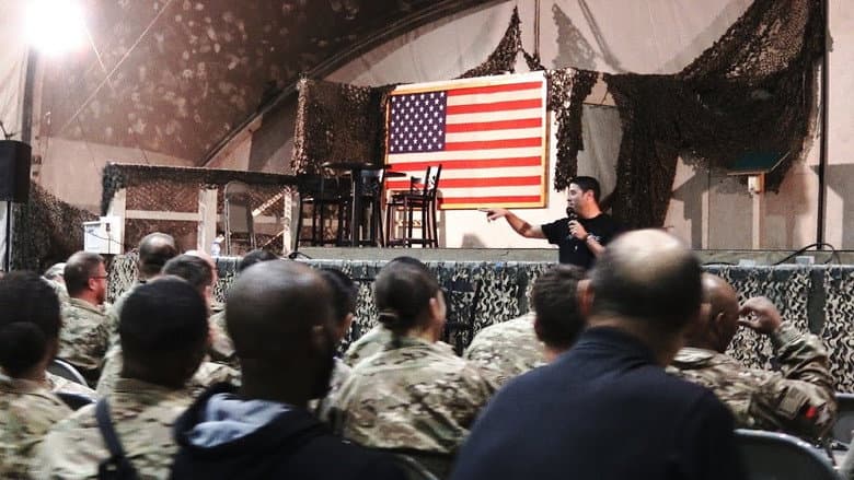 Backdrop from I Am Battle Comic