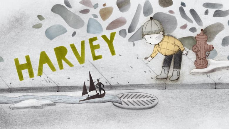 Backdrop from Harvey