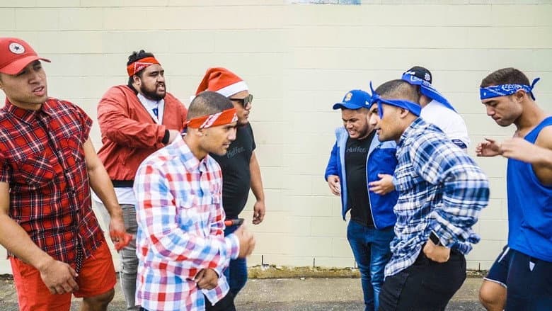 Backdrop from Crips and Bloods: Made in America