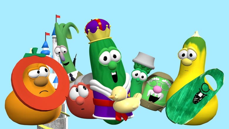 Backdrop from VeggieTales: King George and the Ducky