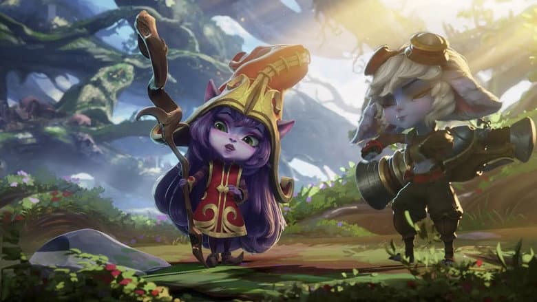 Backdrop from Tales of Runeterra: Don't Mess with Yordles