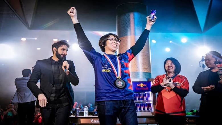 Backdrop from Red Bull Dragon Ball FighterZ World Final Paris