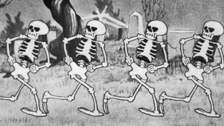 Backdrop from The Skeleton Dance