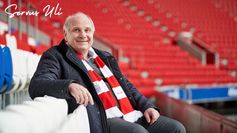 Backdrop from Servus Uli – A Life for FC Bayern