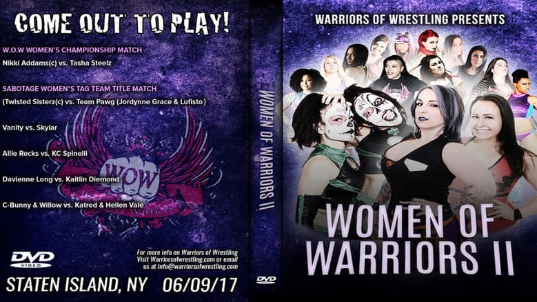 Backdrop from WOW Women Of Warriors II