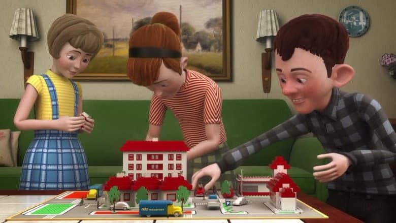 Backdrop from The LEGO® Story