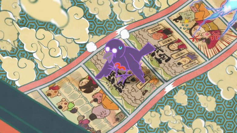 Backdrop from Eiga Neko Neko Nihonshi: Ryouma no Hachamecha Time Travel ze yo!